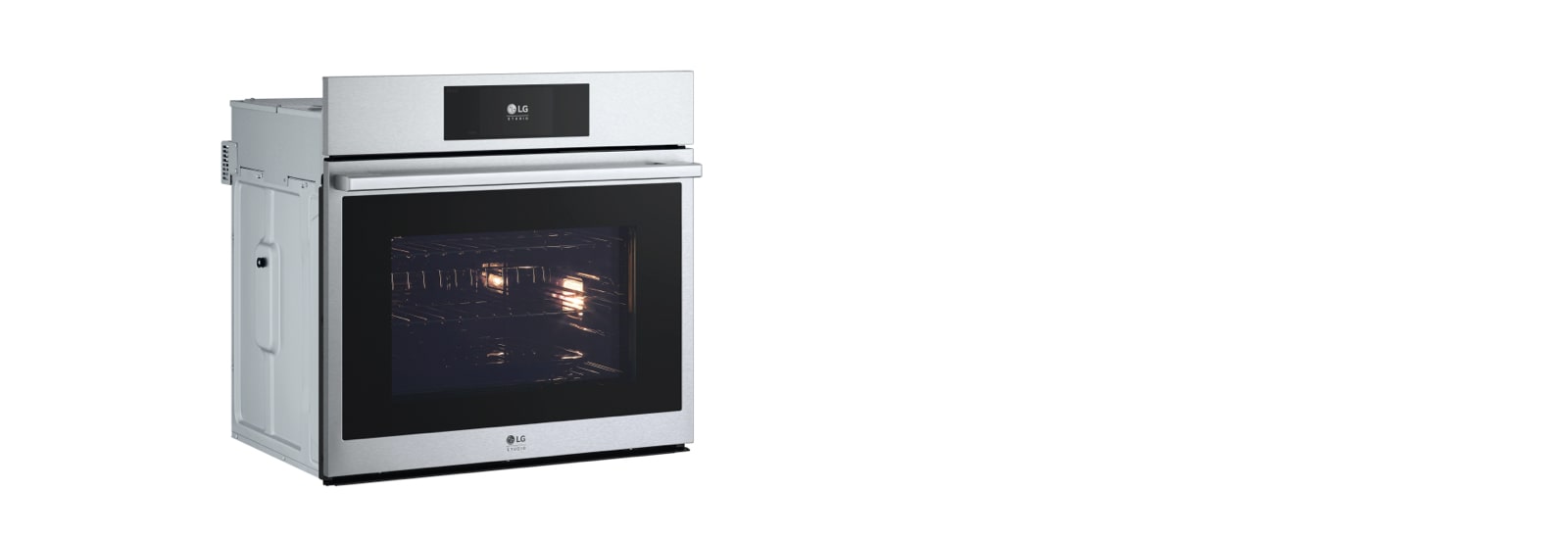 WSEP4727FLG Appliances 4.7 cu. ft. Smart Wall Oven with InstaView