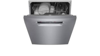 24" Bosch 46 dB Decibel Level, 6 Wash Cycles Dishwasher - SGE53B55UC