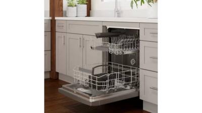 24" Bosch 46 dB Decibel Level, 6 Wash Cycles Dishwasher - SGE53B55UC