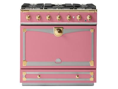 36" La Cornue CornuFe 90 Suzanne Kasler Couleur Freestanding Dual Fuel Range - C9TF