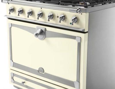 36" La Cornue CornuFe 90 Series Freestanding Dual Fuel Range - C9VN