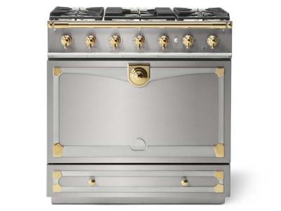 36" La Cornue CornuFe 90 Series Freestanding Dual Fuel Range - C9IF