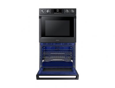 30" Samsung 10.2 Cu. Ft. Convection Double Oven With Steam Bake and Flex Duo - NV51K7770DG