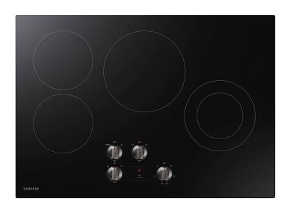 30" Samsung Electric Cooktop in Black - NZ30R5330RK