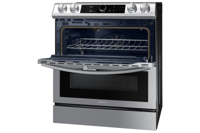 Samsung 6.3 Cu. Ft. Freestanding Electric Range with Air Fry and Wi-Fi in  Stainless Steel