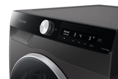 24" Samsung 2.9 Cu.Ft. Front Load Washer with AI Powered Smart Dial - WW25B6900AX/AC