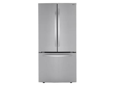 33" LG Smudge Resistant French Door Refrigerator - LRFCS2503S