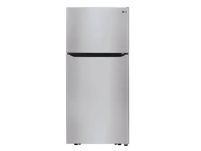 30" LG 20.2 cu. ft. Freestanding Top Mount Refrigerator - LTCS20020S