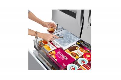 36" LG InstaView Door-in-Door with Craft Ice Maker French Door Refrigerator - LRFVS3006S