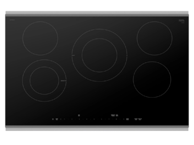 30" Bosch Benchmark Series Electric Cooktop Black Surface Mount Without Frame - NETP069SUC