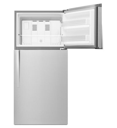 30" Whirlpool 19.2 Cu.Ft. Top-Freezer Refrigerator With LED Interior Lighting - WRT549SZDB