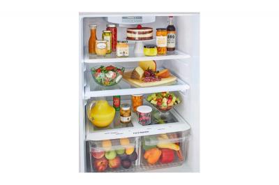 30" LG 20 Cu. Ft. Top Mount Refrigerator In White - LTCS20020W