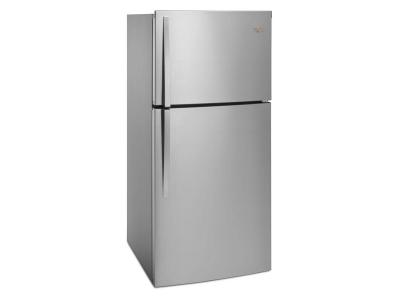 30" Whirlpool  174 Top-Freezer Refrigerator - EZ Connect Icemaker Kit Compatible- 19.2 cu. ft. - WRT519SZDG