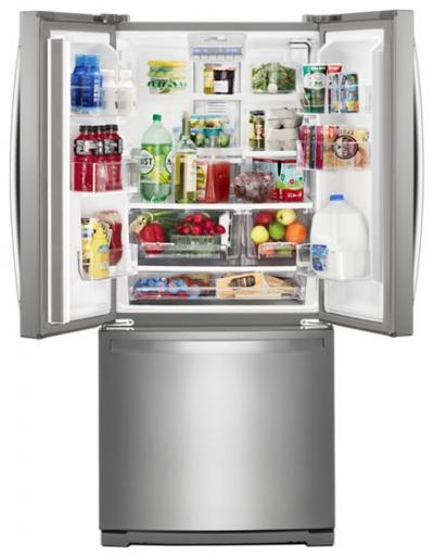 30" Whirlpool 20 Cu. Ft. French Door Refrigerator - WRF560SFHZ