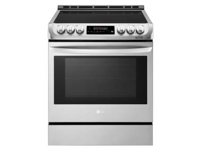 30" LG 6.3 cu. ft. Induction Slide In Range With  ProBake Convection and EasyClean - LSE4616ST