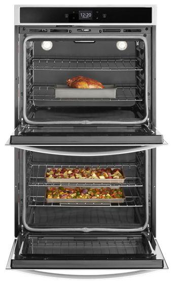 Whirlpool smart double wall cheap oven with touchscreen wod