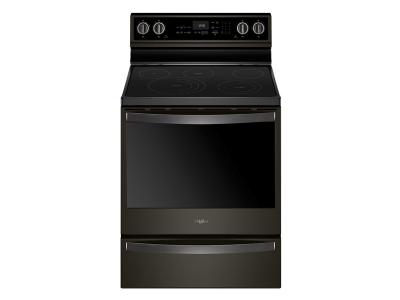 30" Whirlpool 6.4 Cu. Ft. Smart Freestanding Electric Range With Frozen Bake Technology - YWFE975H0HV