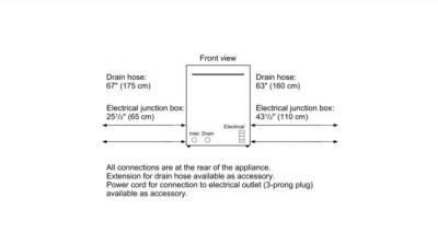 24" Bosch 300 Series Pocket Handle Dishwasher With Stainless Steel Tub - SHSM63W52N