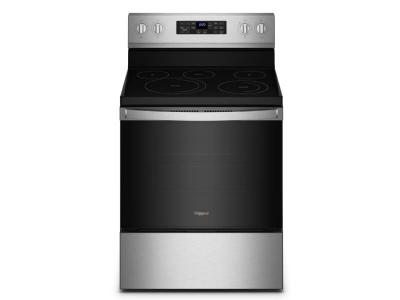 30" Whirlpool 5.3 Cu. Ft. Electric 5-in-1 Air Fry Oven - YWFE550S0LZ