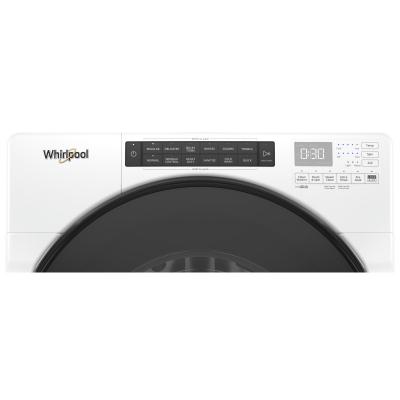 27" Whirlpool 5.2 Cu.Ft. I.E.C. Closet Depth Front Load Washer - WFW6620HW