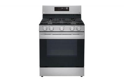 30" LG 5.8 Cu. Ft. Smart Wi-Fi Enabled Fan Convection Gas Range With Air Fry And EasyClean - LRGL5823S