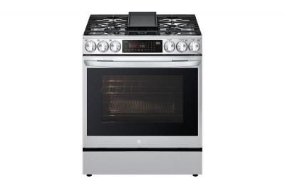 30" LG 6.3 Cu. Ft. Smart Wi-Fi Enabled ProBake Convection Gas Slide-in Range - LSGL6335F