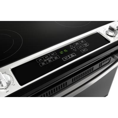 30" Amana Electric Range With Front Console - YAES6603SFS