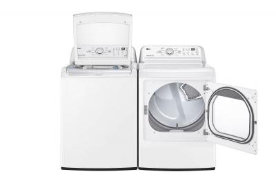 27" LG 7.3 cu. ft. Capacity Electric Dryer - DLE7150W