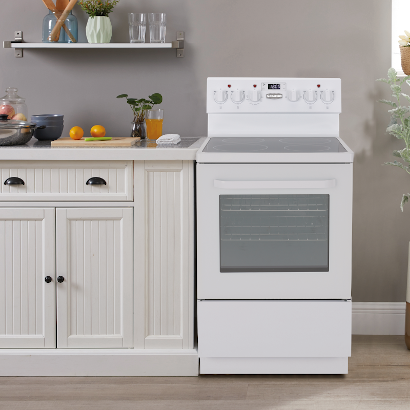 Stove shop white electric