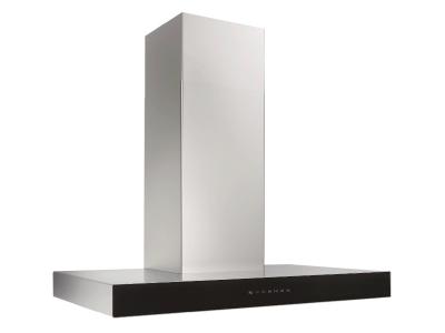 30" Best Ispira Stainless Steel Chimney Range Hood With Black Glass - WCB3I30SBB