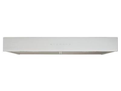 36" Best Ispira Stainless Steel Under Cabinet Range Hood With White Glass - UCB3I36SBW