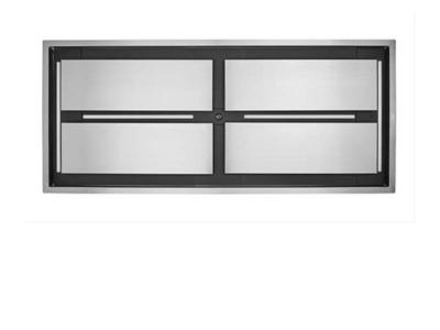 63" Best Ceiling Mounted Range Hood with External Blower in Brushed Stainless Steel - CC34E63SB