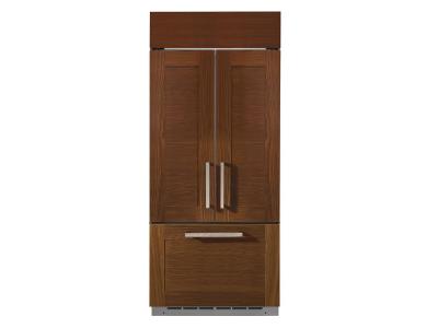 36" Monogram Built In French Door Refrigerator Custom Panel - ZIP360NN