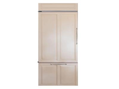 36" Monogram Built-In Bottom Freezer Panel Ready Left Hand Opening Refrigerator - ZIC360NNLH