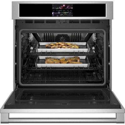 30" Monogram 5.0 Cu. Ft. Electric Convection Single Wall Oven - ZTSX1DPSNSS