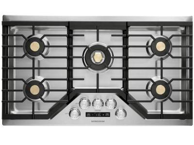 36" Monogram Deep-Recessed Gas Cooktop (Natural Gas) - ZGU36ESLSS