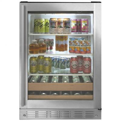 24" Monogram 5.5 Cu. Ft. Beverage Centre in Stainless Steel - ZDBR240NBS