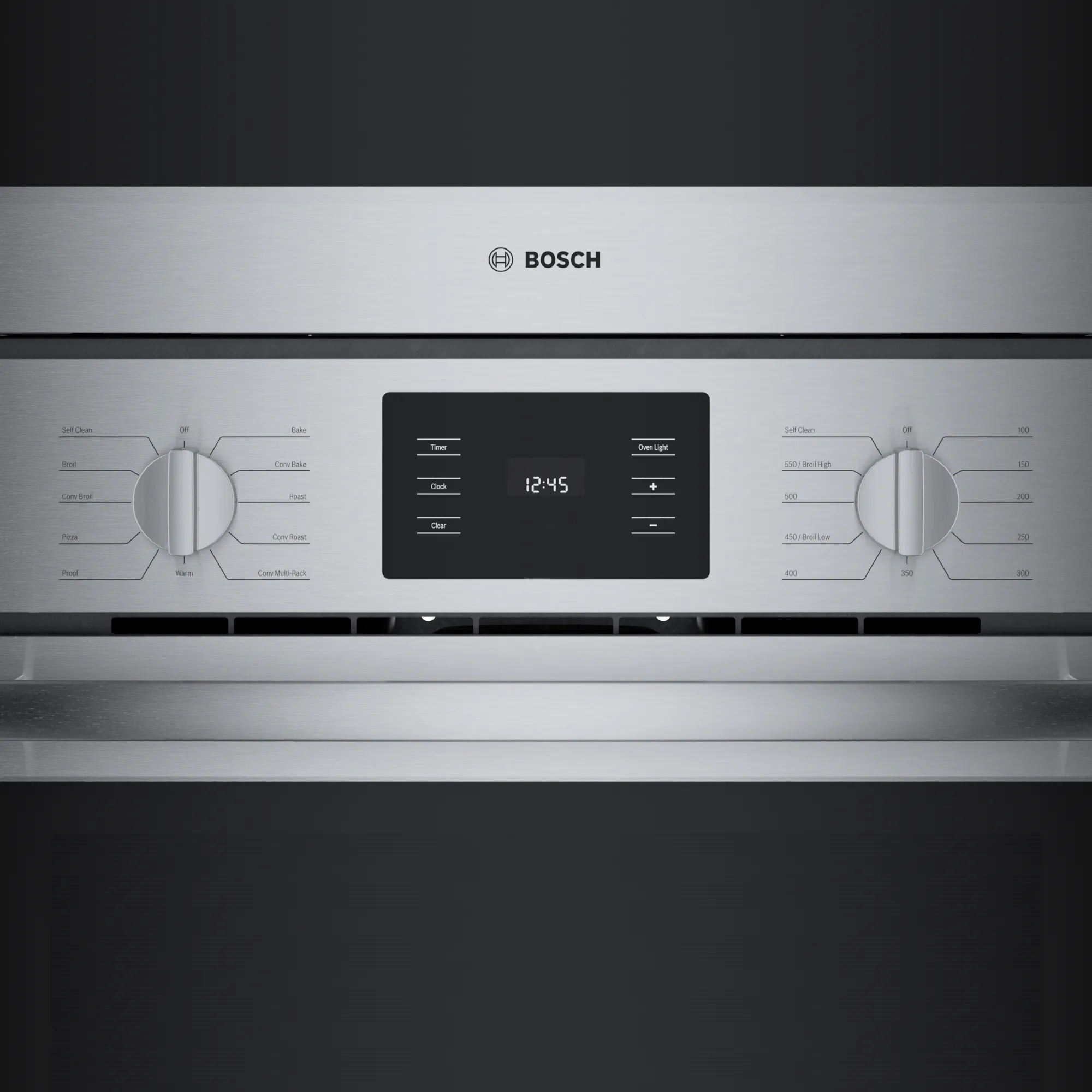 Bosch 27 inch wall discount oven 500 series