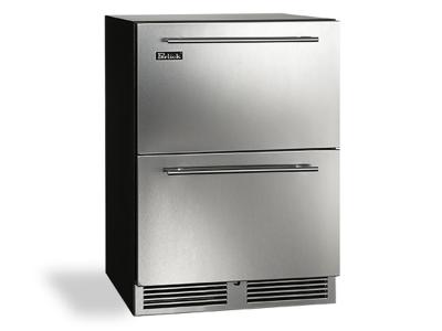 24" Perlick C-Series Indoor Built-In Undercounter Refrigerator Drawers - HC24RB35