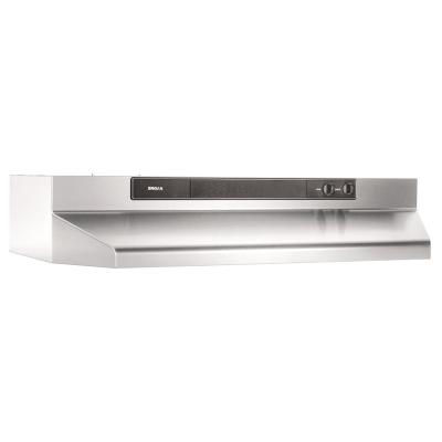 24" Broan Under-Cabinet Range Hood with 260 Max Blower CFM in Stainless Steel - BU324SS