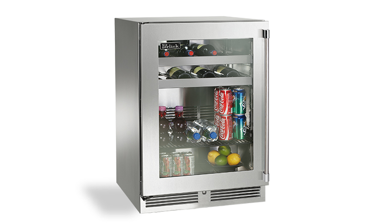 Perlick HH24RS44L 24 Inch Compact Refrigerator with 3.1 Cu. Ft