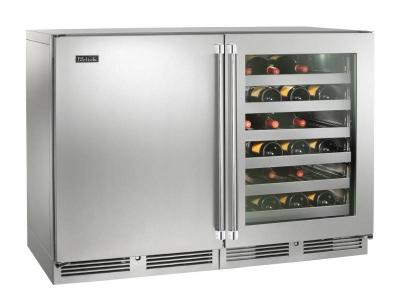 48" Perlick Signature Series Dual-Zone Wine Reserve - HP48WWS31L3R