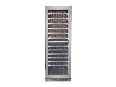 23" Silhouette Built-in Column 129 Bottles Wine Cooler - SPRWC140D1SS