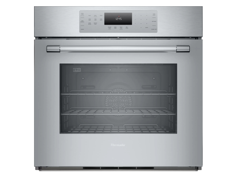 Thermador single clearance oven