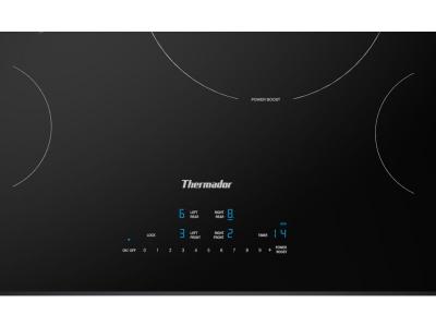 THERMADOR Induction Cooktop 30'' Black, surface mount without frame