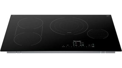 30" Thermador Electric Cooktop Black Surface Mount without Frame - CET305YB