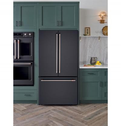 36" Café 23.1 Cu. Ft. Counter-Depth French-Door Refrigerator - CWE23SP3MD1