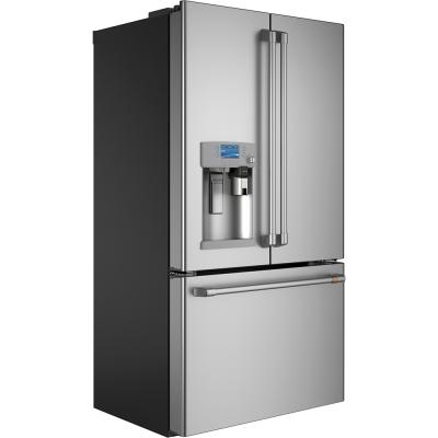 36" Café 22.2 Cu. Ft. French-Door Refrigerator w/Keurig K-Cup Brewing System - CYE22UP2MS1