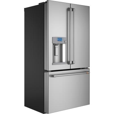 36" Café 22.2 Cu. Ft. Counter-Depth French-Door Refrigerator with Hot Water Dispenser - CYE22TP2MS1