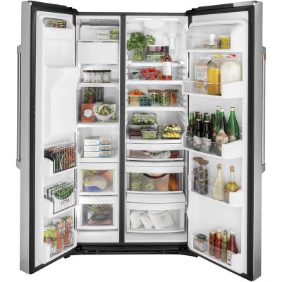 36" Café Freestanding Counter Depth Side by Side Refrigerator  - CZS22MP2NS1